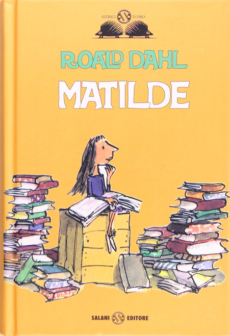 Matilde front cover by Roald Dahl, ISBN: 888451679X
