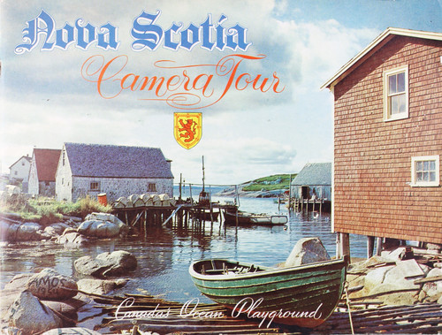 Nova Scotia Camera Tour: Canada's Ocean Playground front cover by Department of Trade and Industry