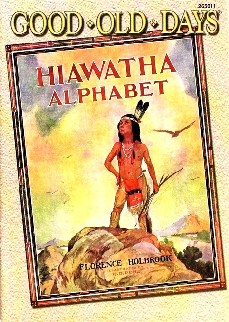 Hiawatha Alphabet front cover by Florence Holbrook