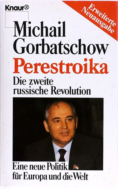 Perestroika front cover by Michail Gorbatschow, ISBN: 3426039613