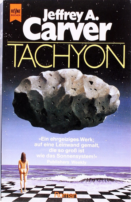 Tachyon (The Infinity Link) front cover by Jeffrey A. Carver, ISBN: 3453039254