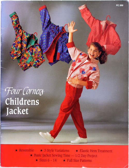 Four Corners Childrens Jacket Fc 200 front cover by Four Corners