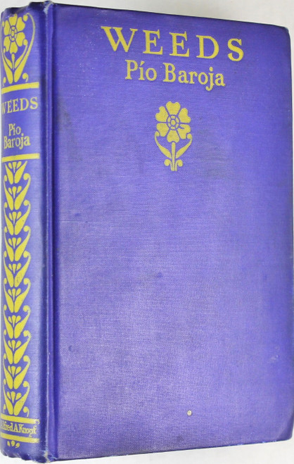 Weeds front cover by Pio Baroja