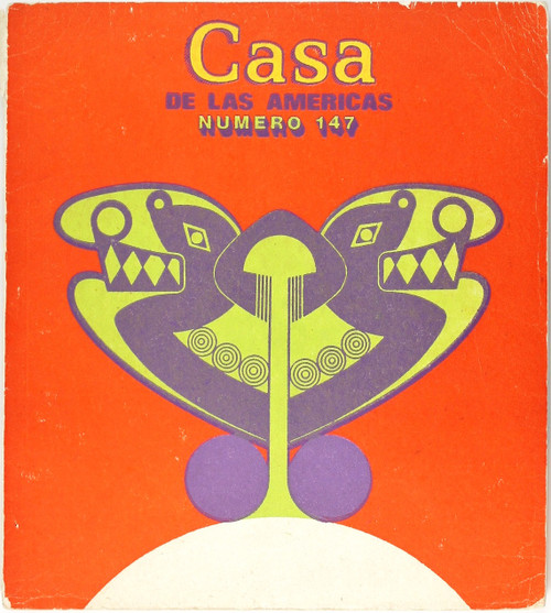 Casa de las Americas Numero 147, Noviembre-Diciembre 1984 front cover by Roberto Fernandez Retamar