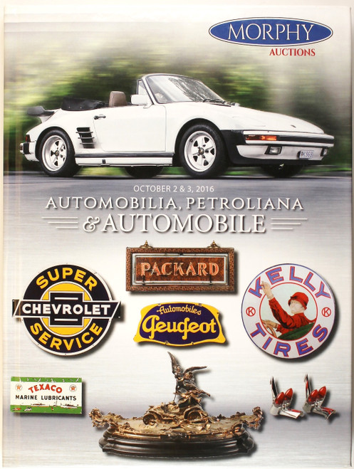 Automobilia, Petroliana & Automobile (October 2 & 3, 2016) front cover