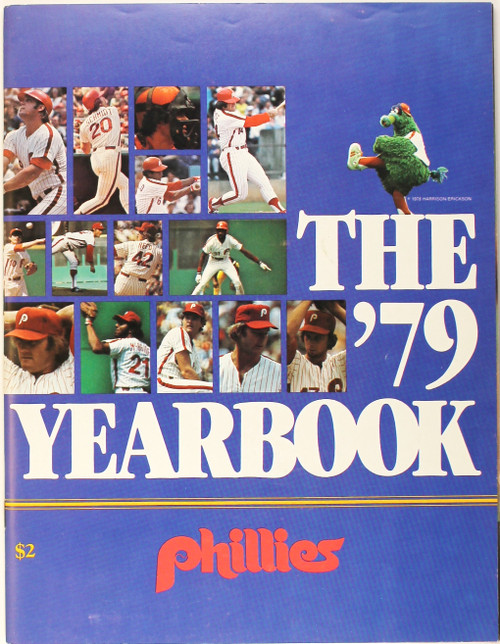 1979 Phillies Yearbook front cover