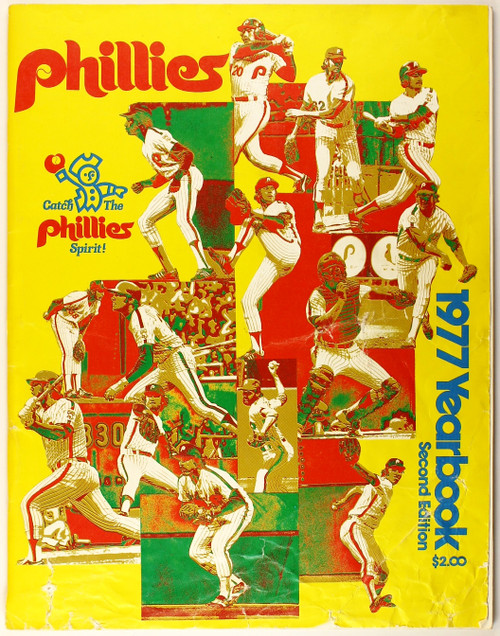 1977 Phillies Yearbook (Second Edition) front cover