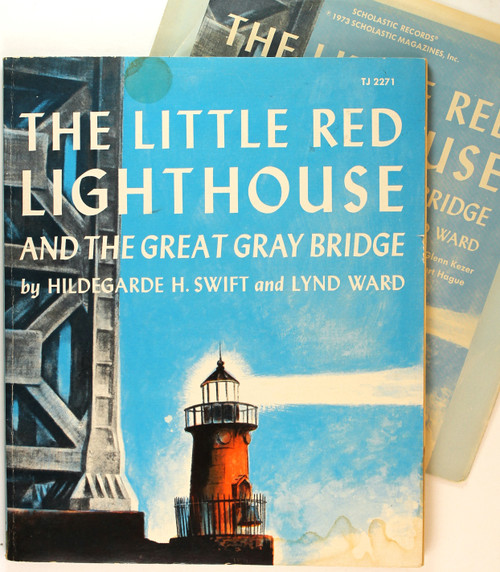 The Little Red Lighthouse and the Great Gray Bridge front cover by Hildegarde H. Swift, ISBN: 0590319213