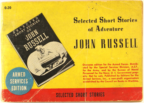 Selected Short Stories of Adventure front cover by John Russell