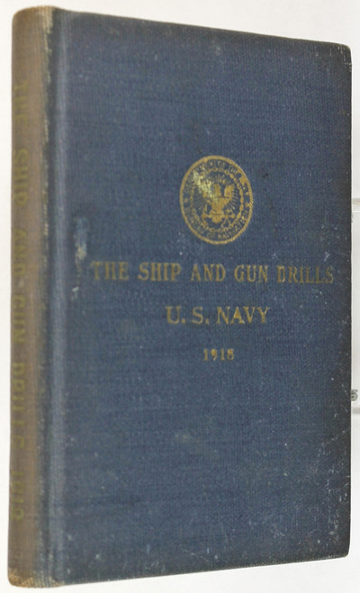 The Ship and Gun Drills front cover by U.S. Navy
