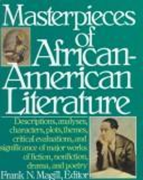 Masterpieces of African-American Literature front cover by Frank N. Magill, ISBN: 0062700669