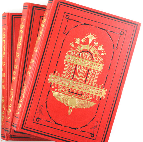 Eine Aegyptische Konigstochter: Historischer Roman (3 Volume Set) front cover by Georg Ebers