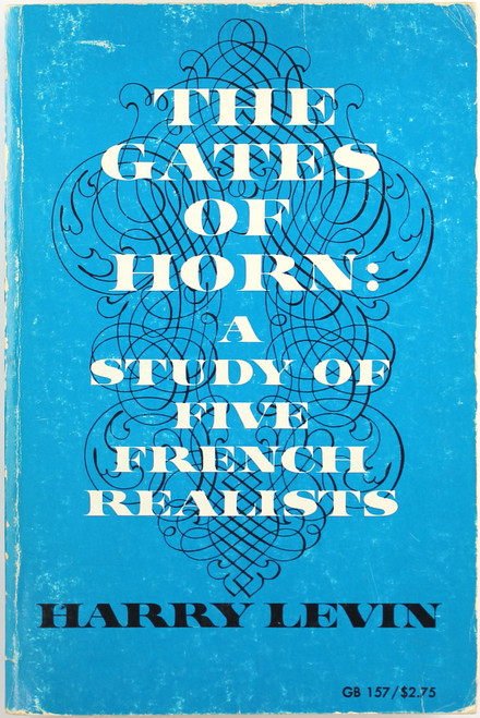 The Gates of Horn front cover by Harry Levin, ISBN: 0196803470