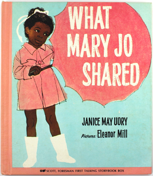 What Mary Jo Shared (First Talking Storybook Box) front cover by Janice May Udry