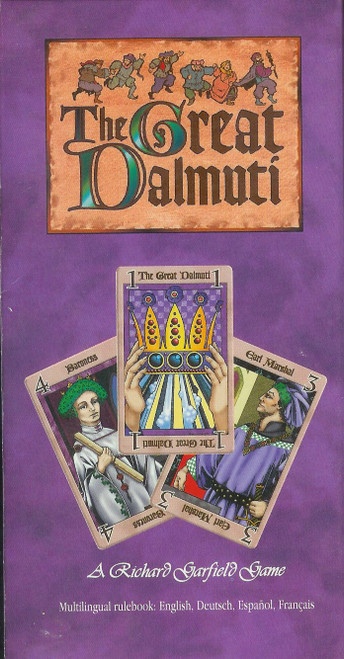 The Great Dalmuti Card Game, Second Edition, With Multilingual Rule book front cover