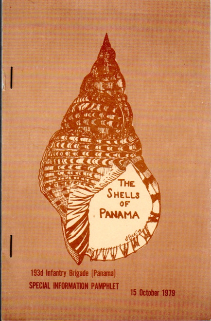 The Shells of Panama front cover by Joseph L. Buelna