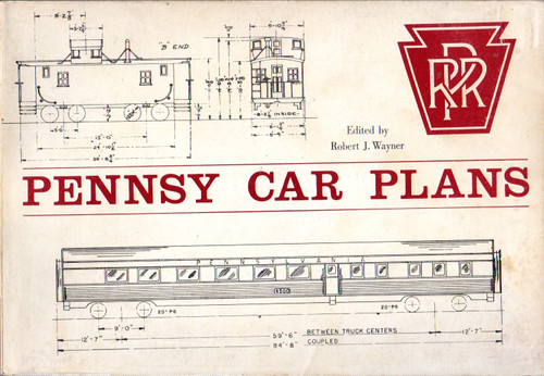 Pennsy Car Plans front cover by Robert J. Wayner