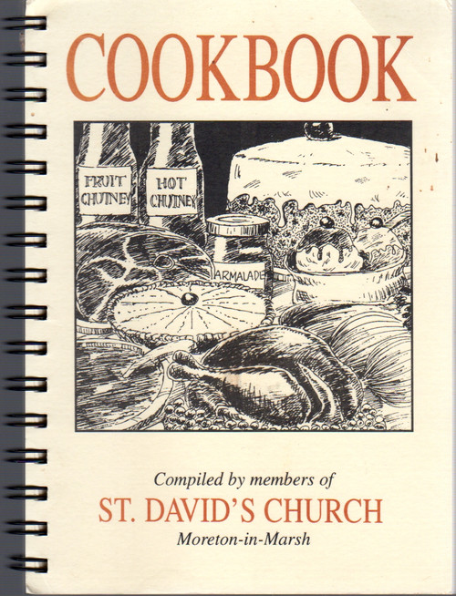 Cookbook front cover by David Whitehead