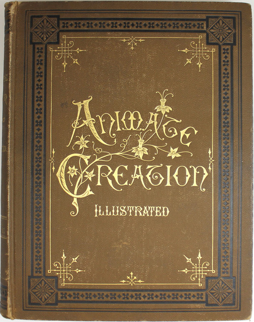 Animate Creation: Volume III Fishes, Reptiles, & C: Popular Edition of "Our Living World," A Natural History (Revised And Adapted to American Zoology front cover by J.G. Wood, Joseph B. Holder