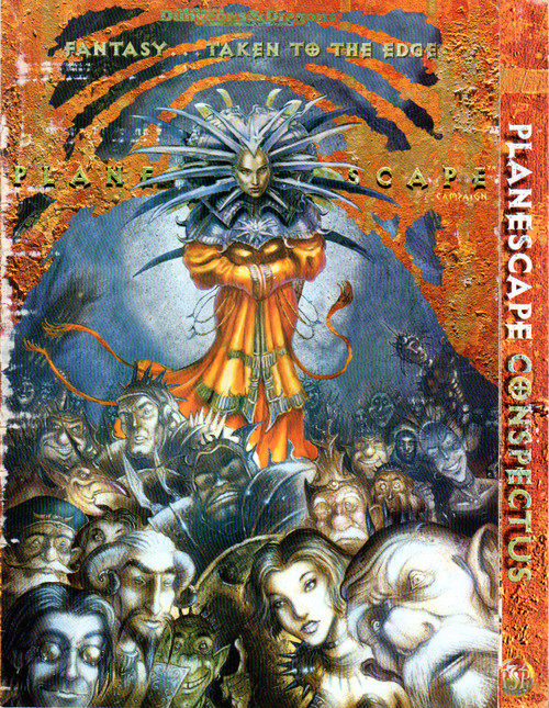 Planescape Conspectus (AD&D 2nd Ed. Planescpae Poster) front cover