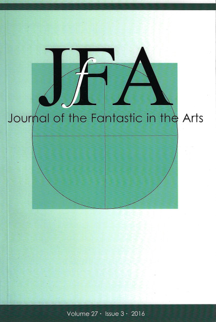 Journal of the Fantastic In the Arts (Volume 27, Issue 3) front cover by Brian Attebery