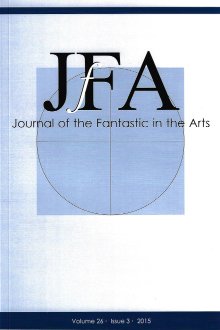 Journal of the Fantastic In the Arts (Volume 26, Issue 3) front cover by Brian Attebery