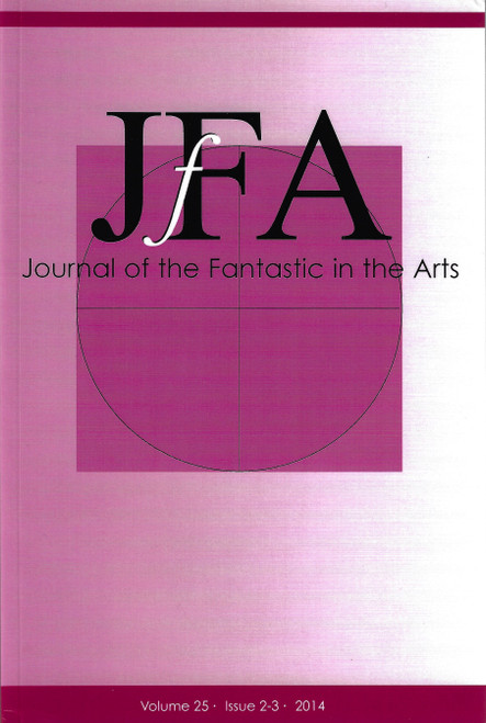 Journal of the Fantastic In the Arts (Volume 25, Issue 2-3) front cover by Brian Attebery