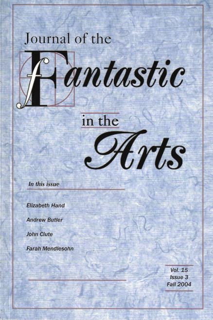 Journal of the Fantastic In the Arts (Volume 15, Issue 3) front cover by W.A. Senior