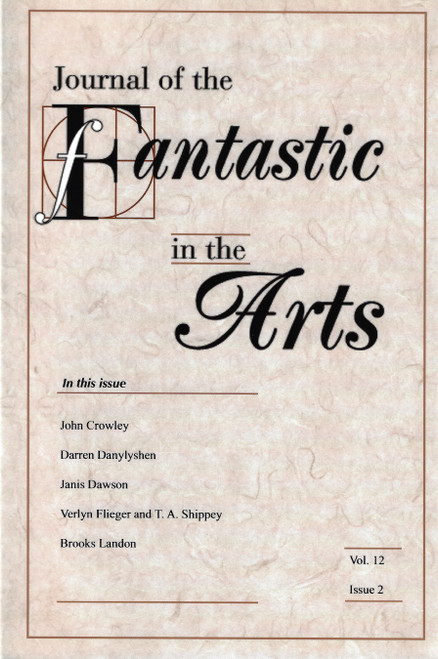 Journal of the Fantastic In the Arts (Volume 12, Issue 2) front cover by W.A. Senior