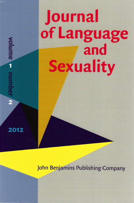 Journal of Language and Sexuality (Volume 1, Number 2) front cover by William L. Leap, Heiko Motschenbacher