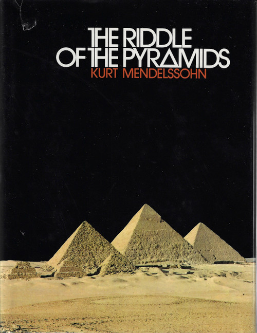 Riddle of the Pyramids front cover by Kurt Mendelssohn, ISBN: 0500050155