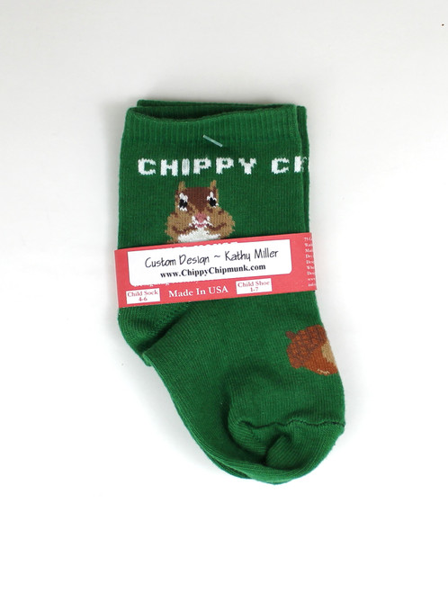 Chippy Toddler Socks (Pink Tag) front cover