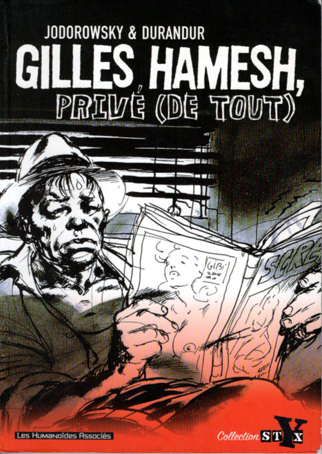 Gilles Hamesh, Prive (de Tout) front cover by Alexandro Jodorowsky, ISBN: 2731662131