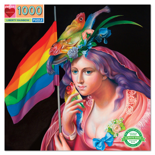 Liberty Rainbow 1000 Piece Puzzle front cover
