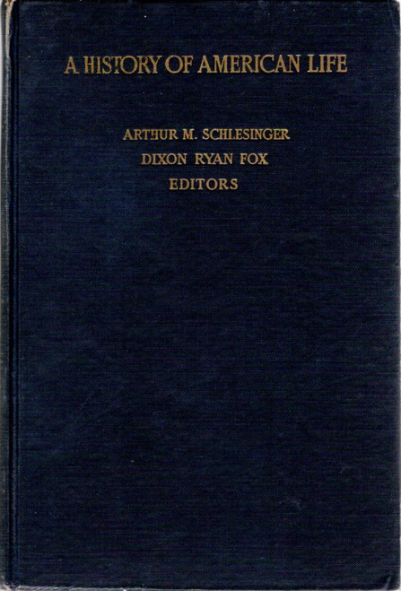 The Age of the Great Depression 1929 - 1941 (A History of American Life Series, Vol. XIII) front cover by Dixon Wecter