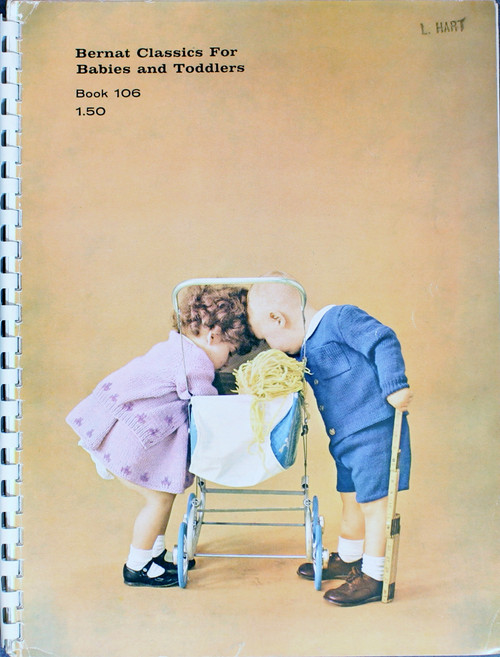 Bernat Classics for Babies and Toddlers Book 106 front cover by none listed