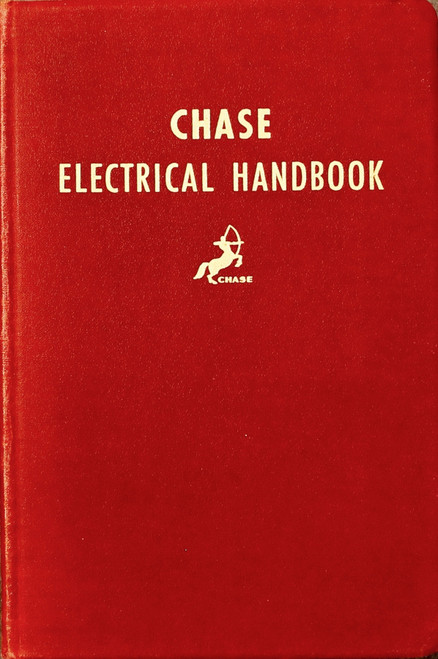 Chase Electrical Handbook front cover by Chase Brass & Copper Co.