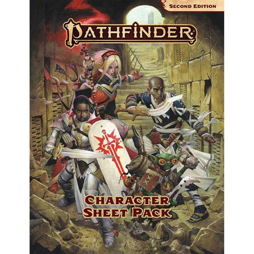 Pathfinder Character Sheet Pack (P2) front cover by Logan Bonner, Sarah E. Robinson, ISBN: 1640781765