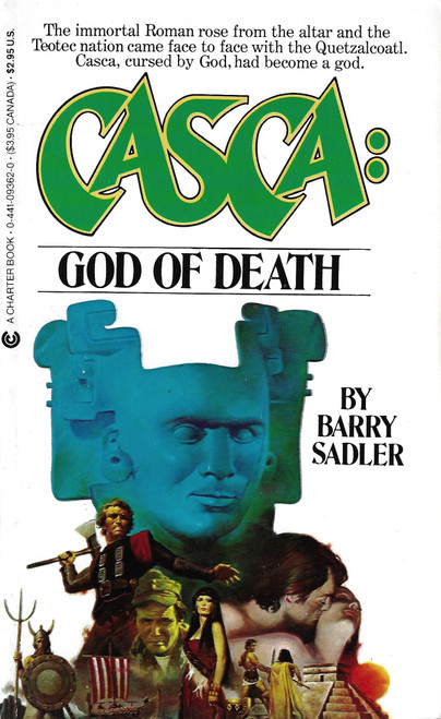 God of Death (Casca) front cover by Barry Sadler, ISBN: 0441093620