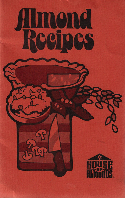 Almond Recipes front cover by House of Almonds