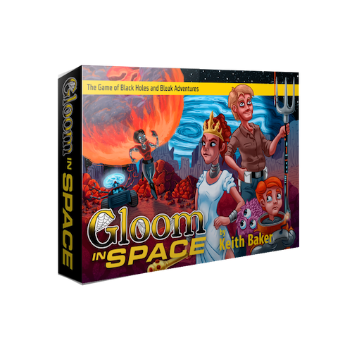 Gloom in Space front cover by Keith Baker, ISBN: 1589781767