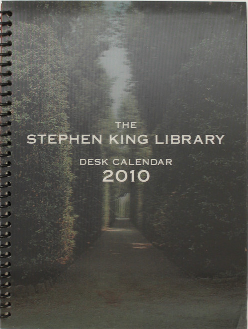 The Stephen King Library Desk Calendar 2010 front cover by Jay Franco, ISBN: 1582883041