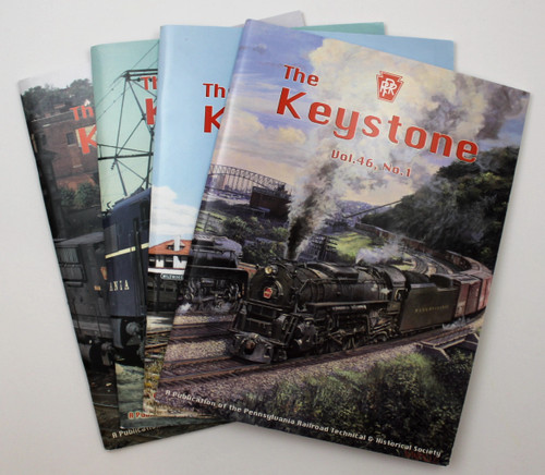 The Keystone Quarterly, Volume 46, four issues (1-4) front cover by Chuck Blardone