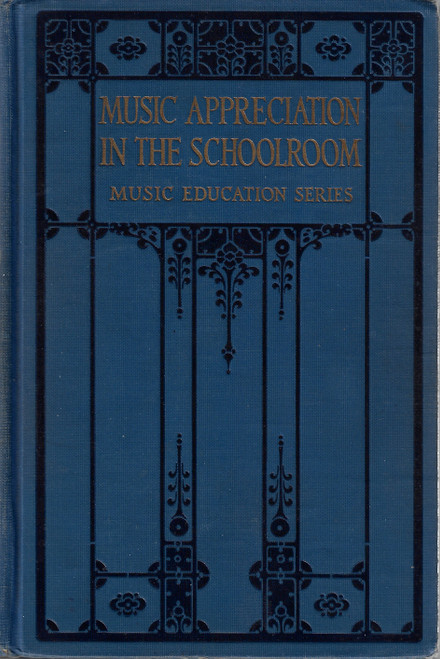 Music Appreciation in the Schoolroom front cover by Thaddeus P. Giddings