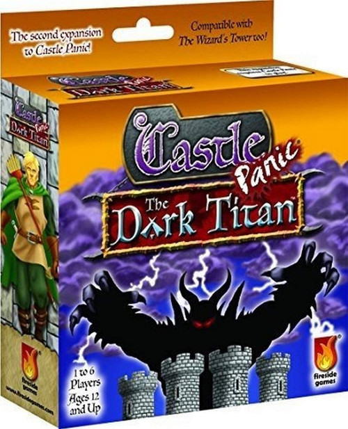 Castle Panic Dark Titan Board Game front cover
