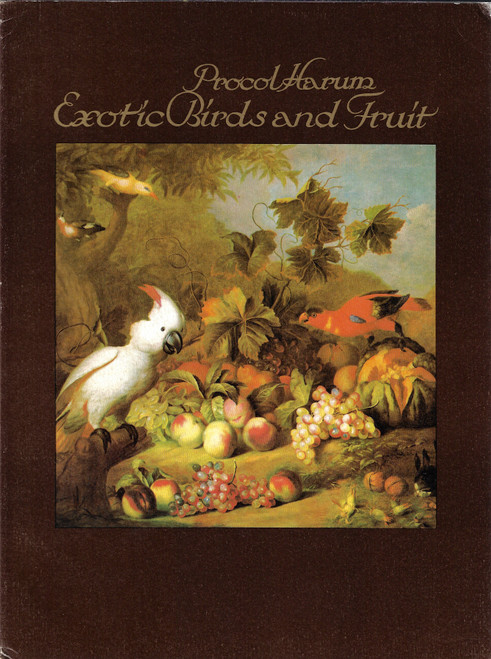 Exotic Birds and Fruits Songbook front cover by Procol Harum