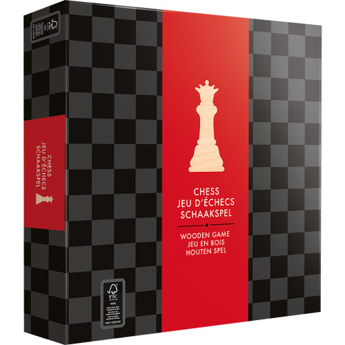 Luxury Wooden Chess Set front cover