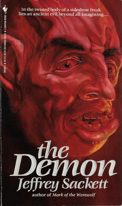 The Demon front cover by Jeffrey Sackett, ISBN: 0553285963