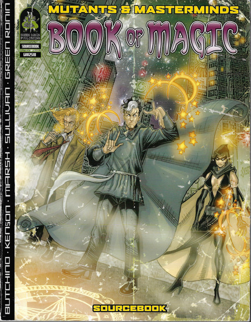Mutants & Masterminds: Book Of Magic front cover by Joseph Carriker, ISBN: 1932442995