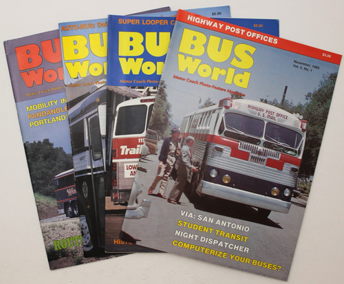 Bus World Volume 5, Nos. 1 November 1982 - 4 Summer 1983 front cover
